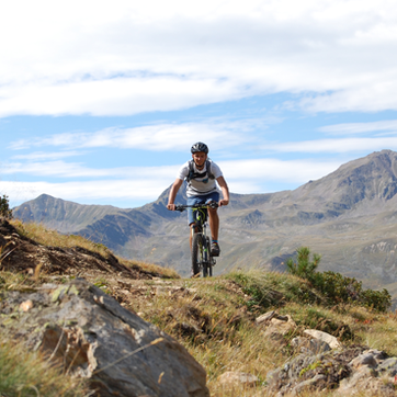 Radfahren im Vinschgau